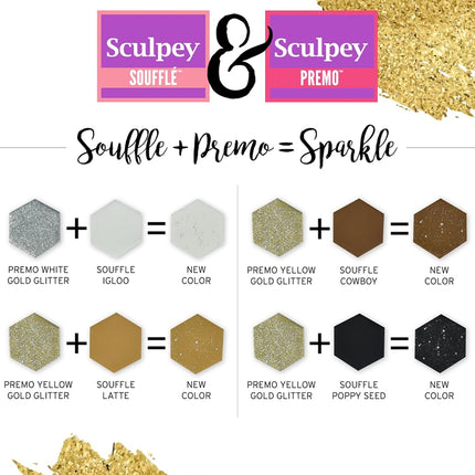 Polyform SCULPEY Premo + Souffle Multipack 24pcs
