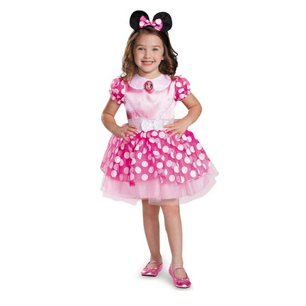 Disfraz de Minnie Clásico Tutú Rosa Disguise 67807L, Grande (4-6x)