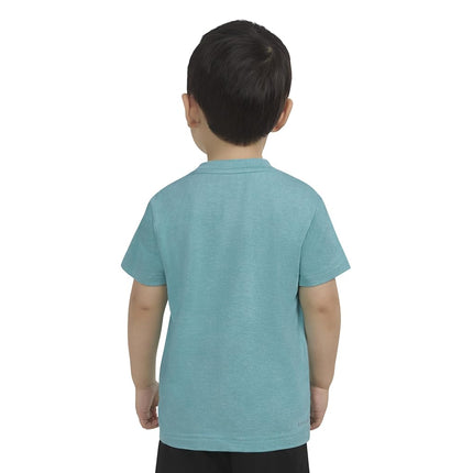 Hurley Boys' Soft Basic T-Shirt, Harbor Green Heather, M
