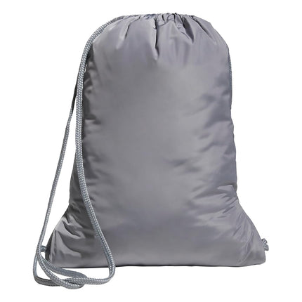 adidas Alliance Sackpack – Drawstring Backpack Small Bag for Men and Women, 3/Twill Grey/Rose Gold/Grey, One Size, Alliance Sackpack – Drawstring Backpack for Sports, Small Gym Bag