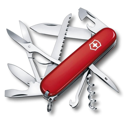 Victorinox Huntsman Swiss Army Pocket Tool - Red, 