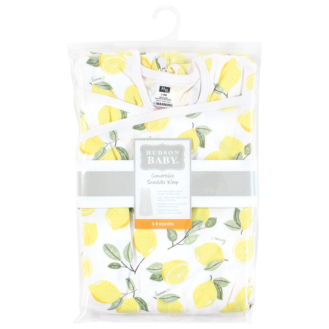 Gigoteuse convertible pour bébé fille Hudson Baby, motif citron, 0-3 mois