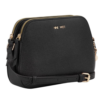 NINE WEST Cibrina Mini Dome Crossbody, Black, Medium