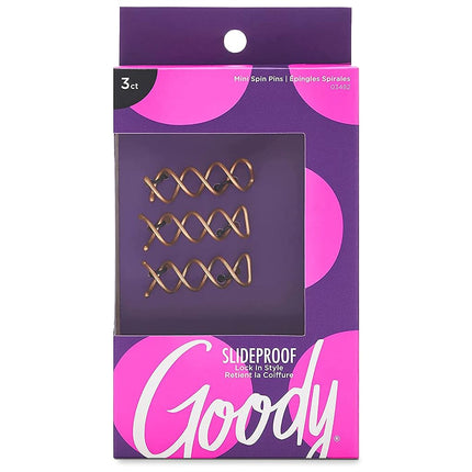 Goody Hair Spin Pin, Mini Corkscrew Hair Pins for 