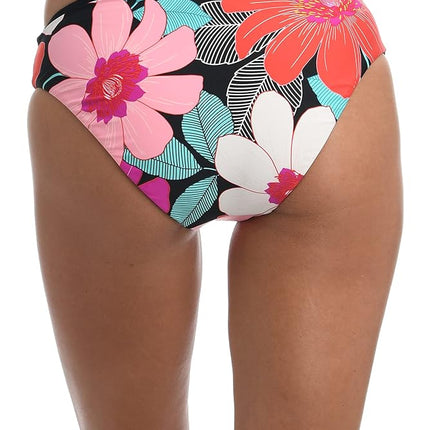La Blanca Parte Inferior de Traje de Baño Hipster para Mujer, Multi//in Full Bloom, 16