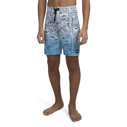 Short de bain Hurley pour garçons, vert Harbor, 10 ans