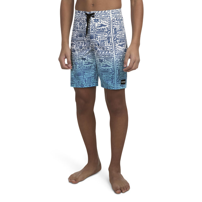 Hurley Boys' Board Shorts, Harbor Green, 10
