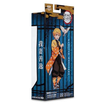 McFarlane Demon Slayer Zenitsu Agatsuma with Chuntaro 7in Action Figure Toys