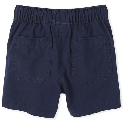 The Children's Place Baby Single and Toddler Boys Pull on Jogger Shorts, Tidal Single, 18-24 Months