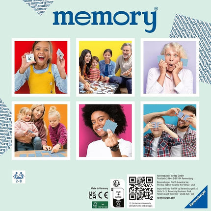 Ravensburger Animal Babies Memory Game - Matching Picture Snap Pairs For Kids Age 3 Years Up - Educational Todder Toy