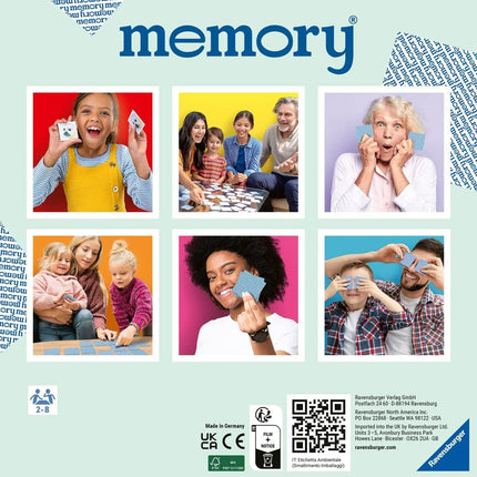 Ravensburger Animal Babies Memory Game - Matching Picture Snap Pairs For Kids Age 3 Years Up - Educational Todder Toy