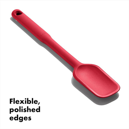 OXO Good Grips 11280800 Spatule-cuillère en silicone à confiture, rouge