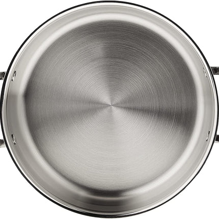 CUISINART MCP55-24N Cacerola de acero inoxidable de 3 cuartos de galón MultiClad Pro con tapa