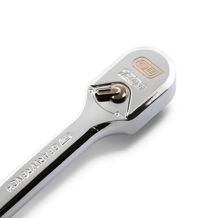 GEARWRENCH 3/8" Drive 120XP Full Polish Chrome Extra Long Handle Teardrop Ratchet | 81269XP