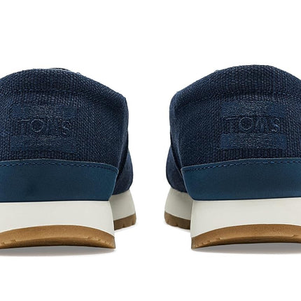 TOMS Toddler Boy's Resident Plus Sneaker, Navy Heritage Canvas, 3 UK