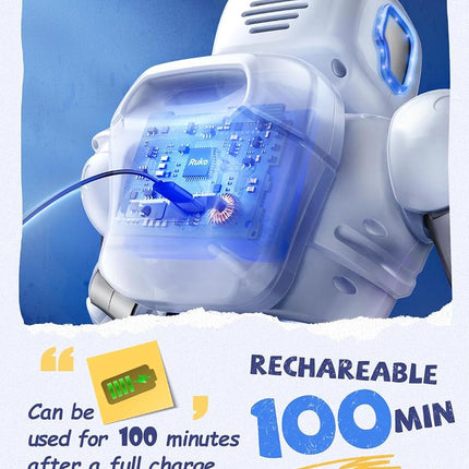 Ruko 1088 Smart Robot Toys, Remote/App/Voice Control, Gifts for Kids