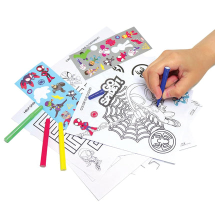 Marvel Spidey & His Amazing Friends Stow & Go Activity Kit