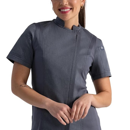 Chef Works Women's Springfield Chef Coat, Bright B
