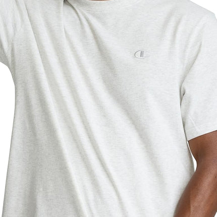 Champion mensT0223Classic Jersey T-Shirt Short Sleeve Shirt - Gray - S