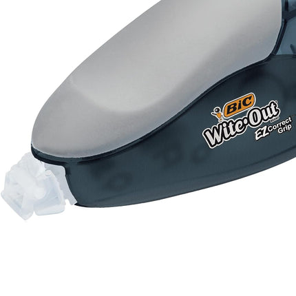 Bic WOECGP21 Wite-Out EZ Correct Grip Correction Tape, NonRefill, .17 in, 402 in, 2-Pk