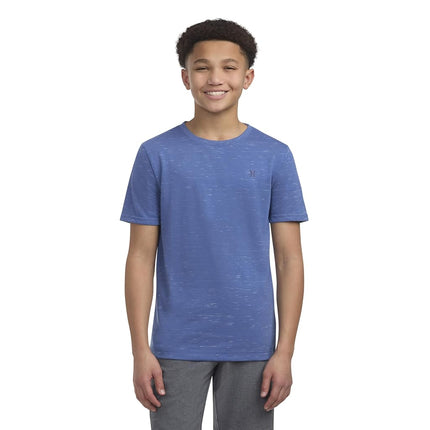 Hurley Boys' Soft Basic Cloud Slub T-Shirt, Shoreline Blue, Medium