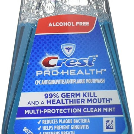 Crest Pro-Health Mouthwash, Alcohol Free, Multi-Pr