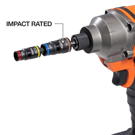 Klein Tools 5"-1 Impact Rated Flip Socket Set
