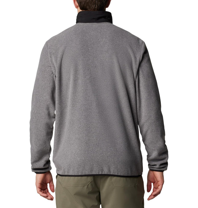 Polaire Columbia Sequoia Grove zippée intégrale pour homme, City Grey Heather/Black, XS