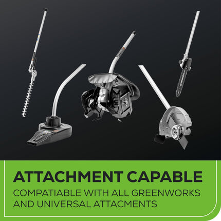 Greenworks 40V Cortadora de Hilo Inalámbrica sin Escobillas de 16 Pulgadas (Compatible con Accesorios) (Gen 2), Batería y Cargador No Incluidos
