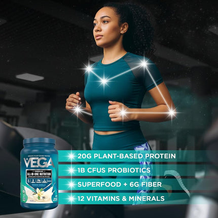 Vega One All-in-One Plant Protein Shake - French Vanilla - 689g (24.3oz)