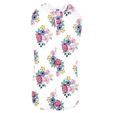 Hudson Baby Infant Girl Sleep Pod, Blush Navy Flor