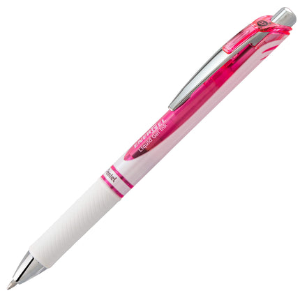 Pentel EnerGel Pearl RTX, 0.7mm, Black Ink, Box of 12 (BL77PWP-A)