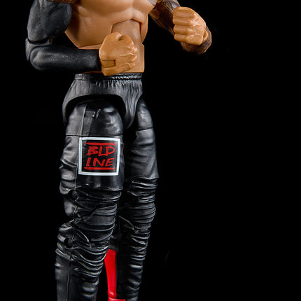 Figura de acción Mattel WWE Jimmy USO Top Picks Elite Collection, con articulación y detalles realistas, accesorios intercambiables, 15 cm (HKN56)