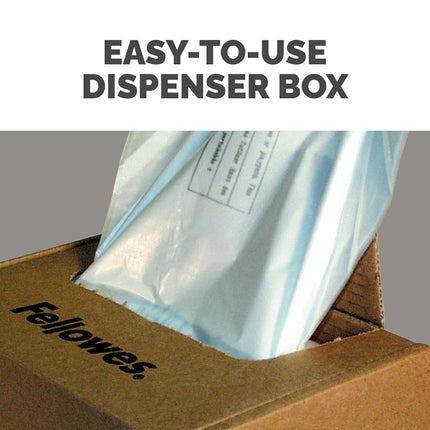 Fellowes Shredder Bags (94 litres Capacity - Pack of 50)