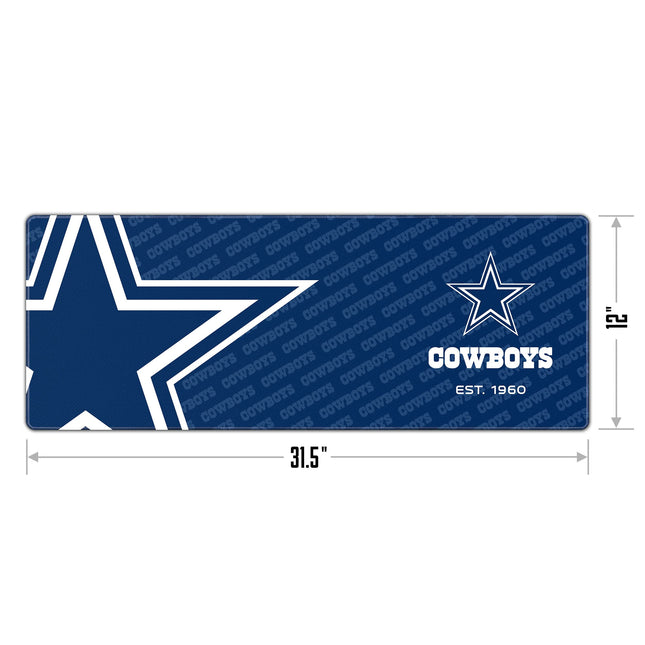 Tapis de bureau YouTheFan NFL Dallas Cowboys - Série Logo SMU