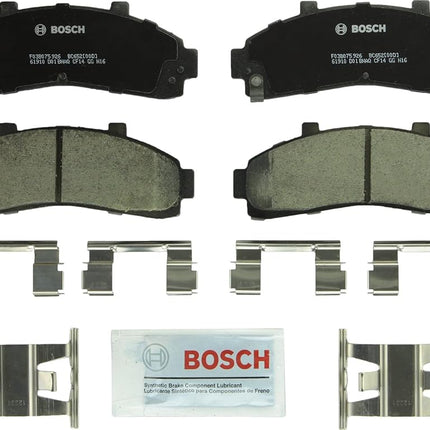 BOSCH BC652 QuietCast Premium Ceramic Disc Brake Pad Set - Compatible with Select Ford Explorer, Ranger; Mazda B2300, B2500, B3000, B4000; Mercury Mountaineer; FRONT