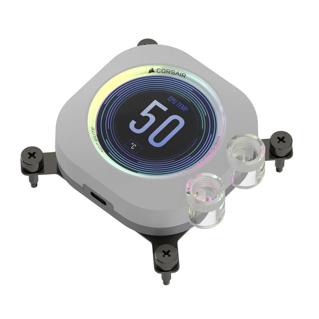 Corsair XC7 RGB ELITE LCD CPU Water Block - 480x48