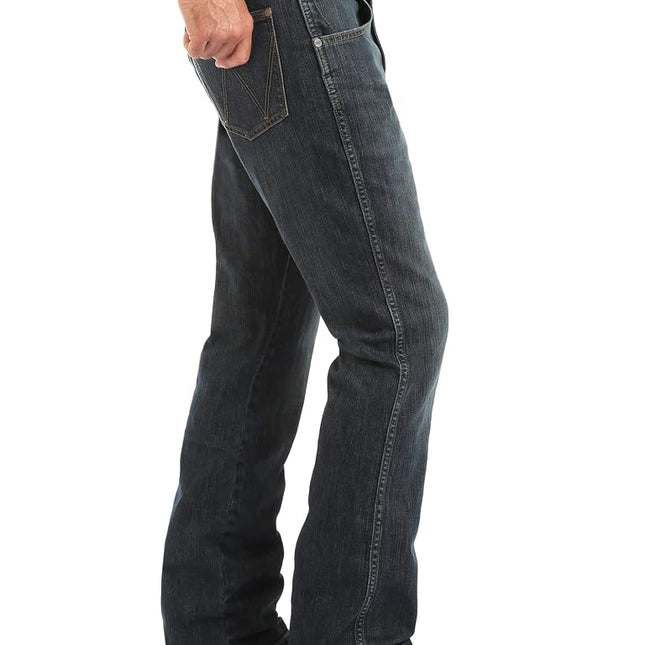 Wrangler Boy's Greely Wash Bootcut Jeans, Falls City, 6