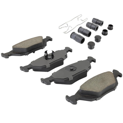 QUALITY-BUILT Premium Semi-Met Rear Brake Pads w/Hardware BP0322M