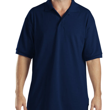 Dickies Men's Big Short-Sleeve Pique Polo Shirt, D