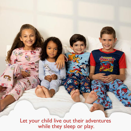 marvel womens 2-piece Snug Fit Cotton Pajama Set, Spider Costume, 6 US