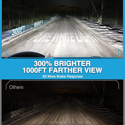 Marsauto D1S HID Headlight Bulb H1 Series 6000K Xenon HID OEM Factory Headlight Replacement Diamond White, 2 Pack