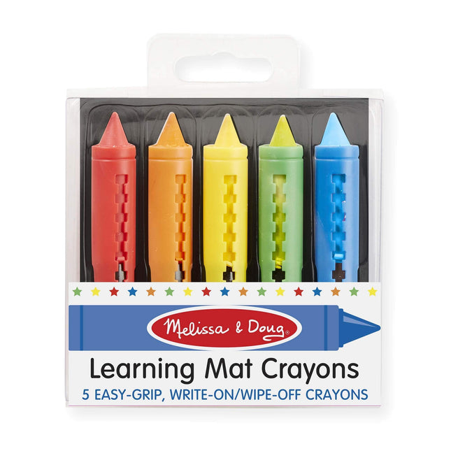 Melissa & Doug Learning Mat Crayons Case