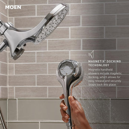 Moen 3662EPBN Engage Magnetix Handheld Shower, Brushed Nickel