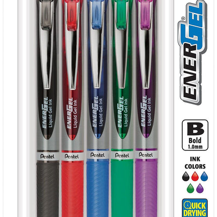 Pentel Energel Rtx Retractable Liquid Gel Pen, Bol