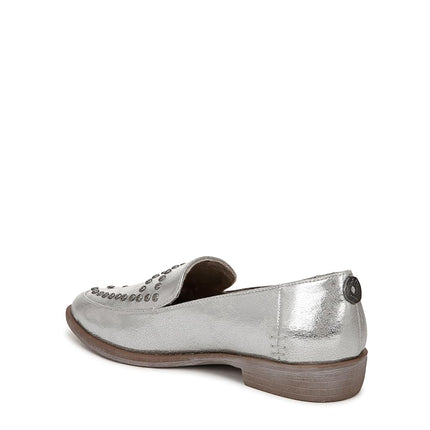 Blowfish Malibu Womens Harper Loafer, Silver, 9.5
