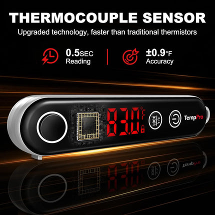TempPro TempSwift 0.5 Sec Digital Instant Read Meat Thermometer