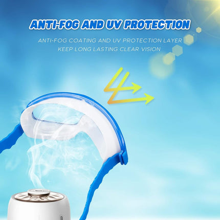 KAILIMENG 2 Pack Kids Swim Goggles, Clear Wide View No-Leak Anti-Fog UV Protection Swimming Glasses with Nose Clip Earplugs for Toddlers Youth Child 3-15 Years Old (Pink & Purple, 2 Pack)