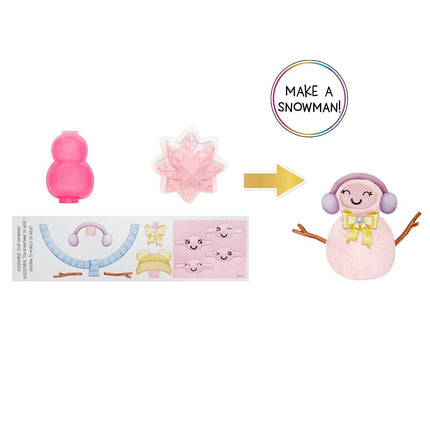 Rainbow High Winter Wonderland Bella - Pink 11" Fashion Doll with Magic Snow Hidden Fashion Inflating with Water and Snowman Set Great Gift for Kids 4-12