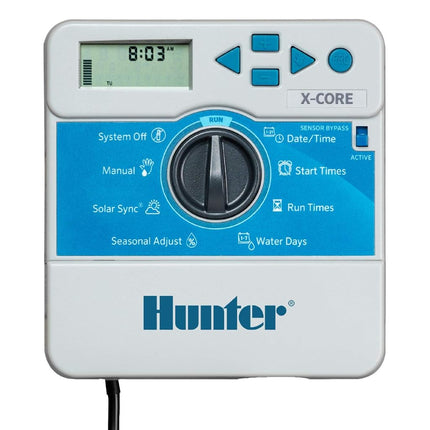 Hunter Sprinklers Hunter Sprinkler XC400I X-Core 4-Station Indoor XC-400i Sprinkler Timer